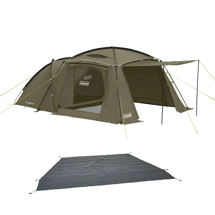 Coleman-Round Screen Two Room House 防水地布套組通路限定款橄欖綠 Coleman-Round Screen Two Room House 防水地布套組通路限定款橄欖綠