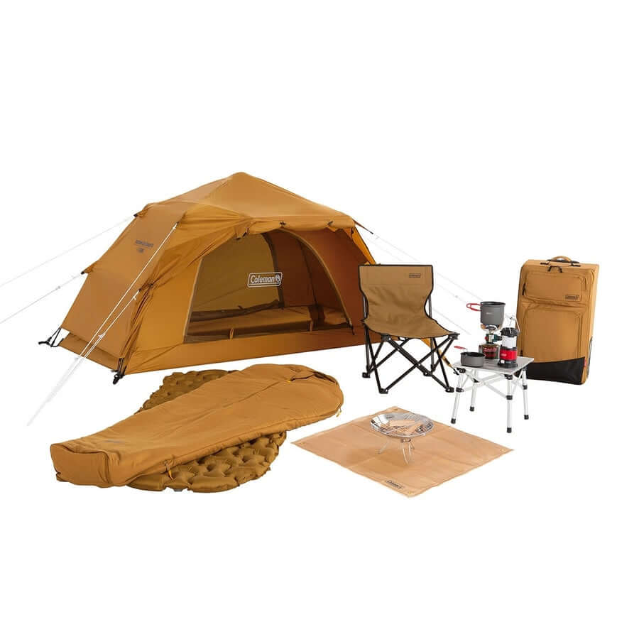 solo camp tent Coleman