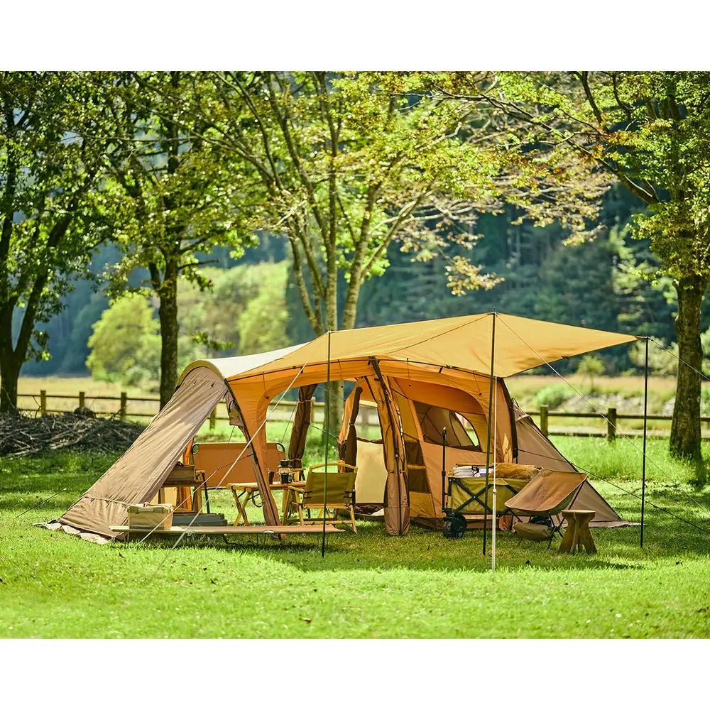 rf tent VISIONPEAKS-Tres Arch 2 Room Tent + RF-WhoWhy International-Japanese Camping Gear