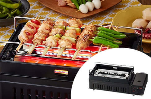Iwatani - Cassette Gas Furnace Batayaki Aburiya Ii CB-ABR-2-Quality Foreign Outdoor and Camping Equipment-WhoWhy