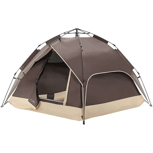 AND·DECO - One - Touch Tent 4P lxt02 - br - WhoWhy International