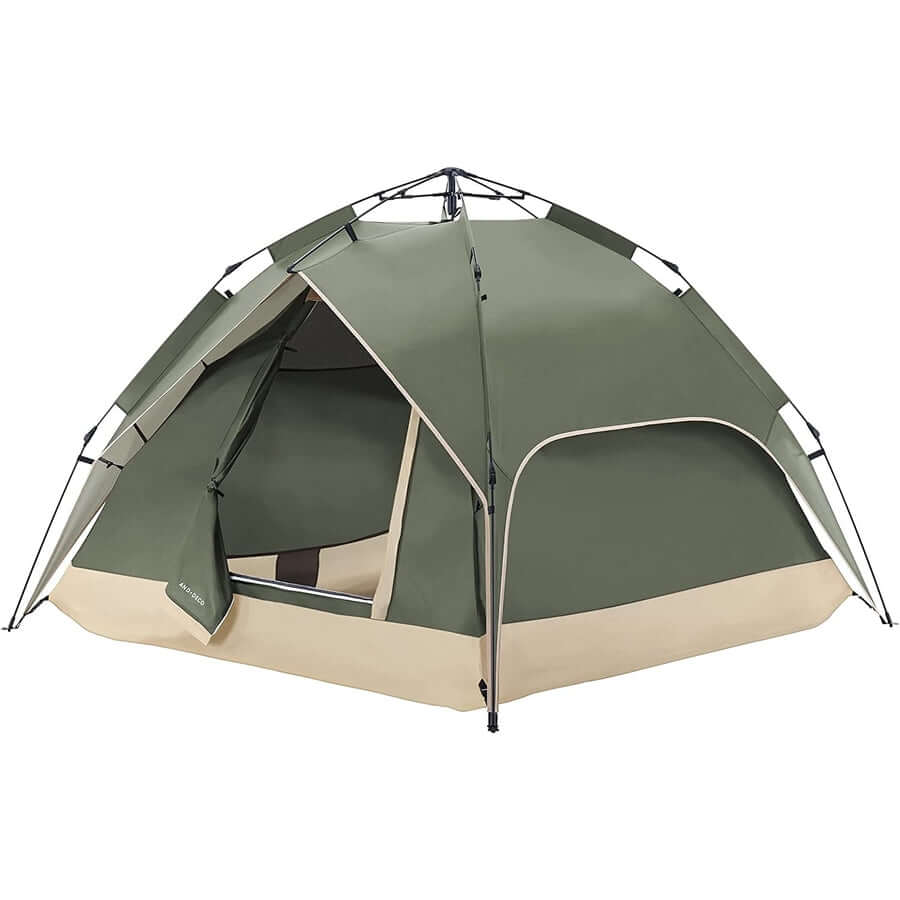 AND·DECO - One - Touch Tent 4P lxt02 - br - WhoWhy International