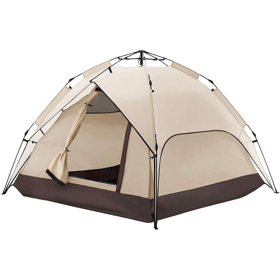 AND·DECO - One - Touch Tent 4P lxt02 - br - WhoWhy International