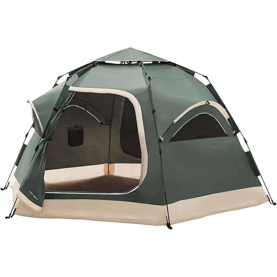 coleman one touch tent AND·DECO