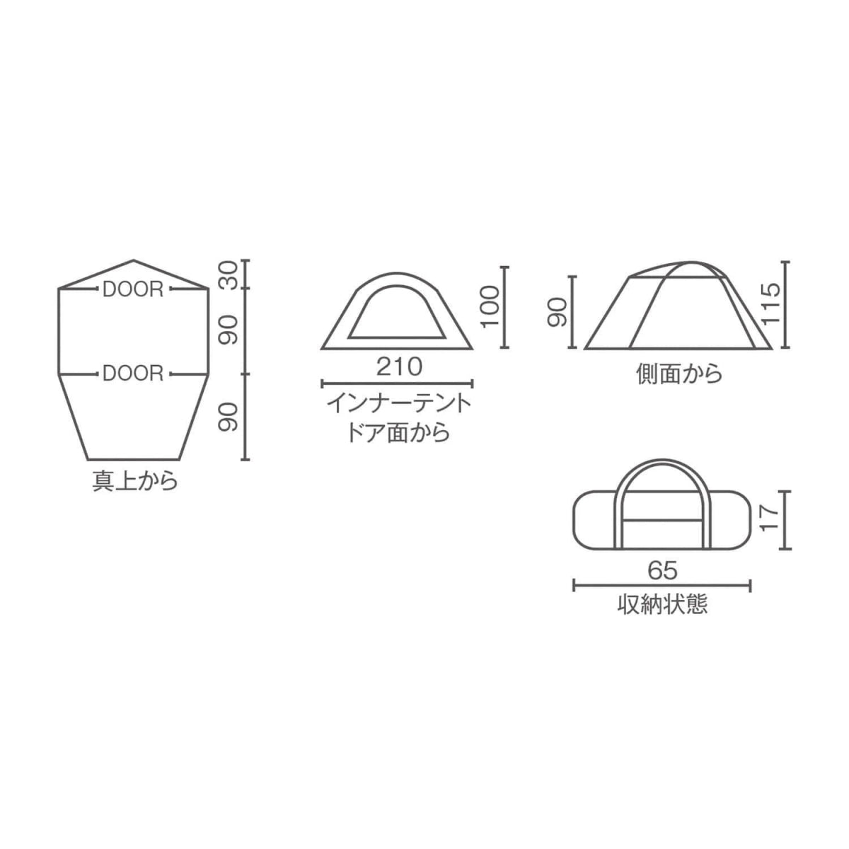 Coleman - Instant Up Dome / S 2000039089-Quality Foreign Outdoor Coleman - Instant Up Dome / S 2000039089-Quality Foreign Outdoor