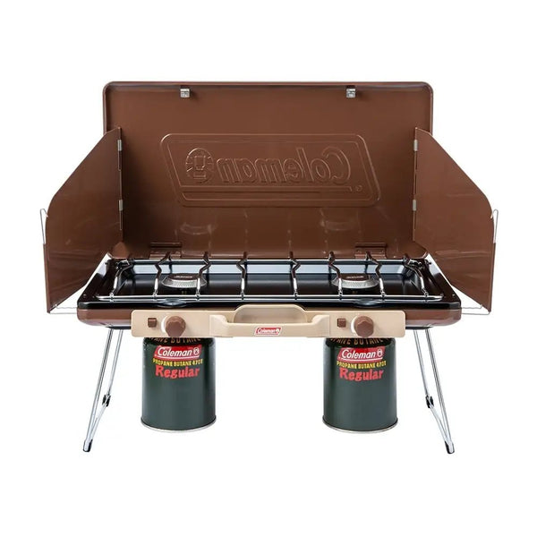 Coleman - Powerhouse LP Two Burner Stove II 2000038474-Quality Coleman - Powerhouse LP Two Burner Stove II 2000038474-Quality