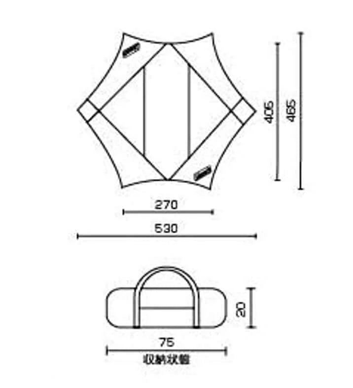 Coleman - WEATHERMASTER HEXA TARP /L 2000027285 - WhoWhy International