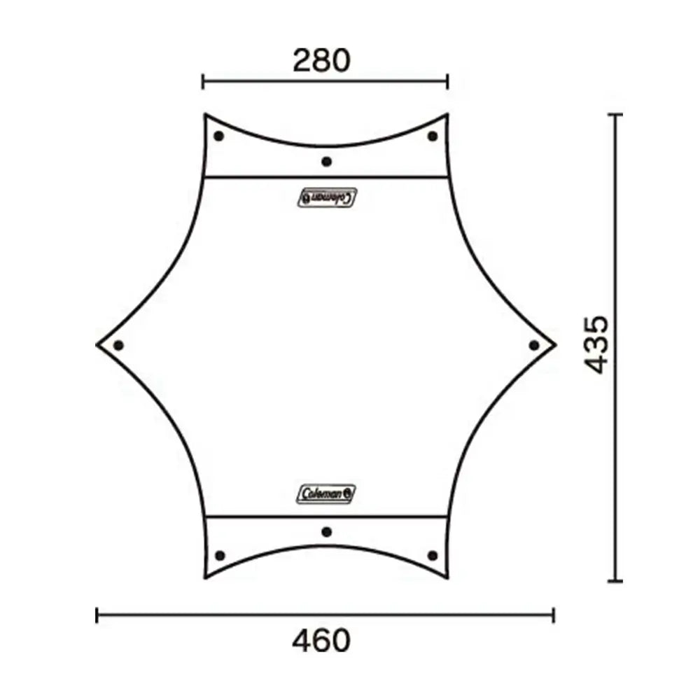 Coleman - XP Hexa Tarp MDX Limited Edition 2000036817 - WhoWhy International