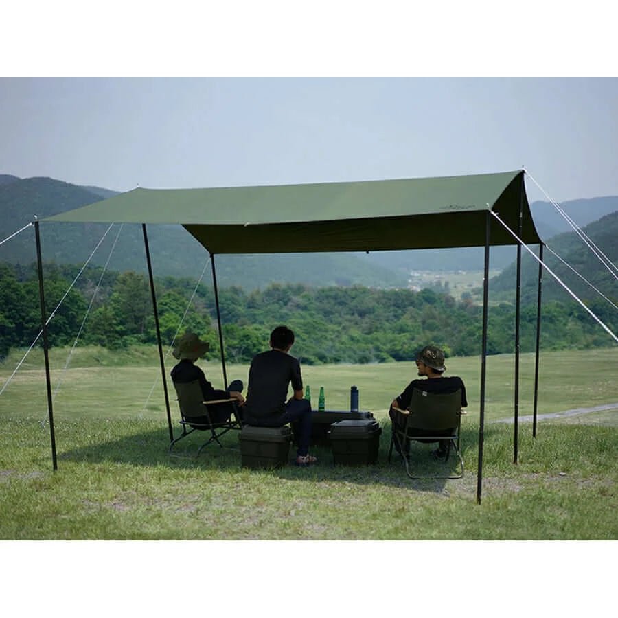 DOD-Cheese Tarp (S)-WhoWhy International-Japanese Camping Gear DOD-Cheese Tarp (S)-WhoWhy International-Japanese Camping Gear