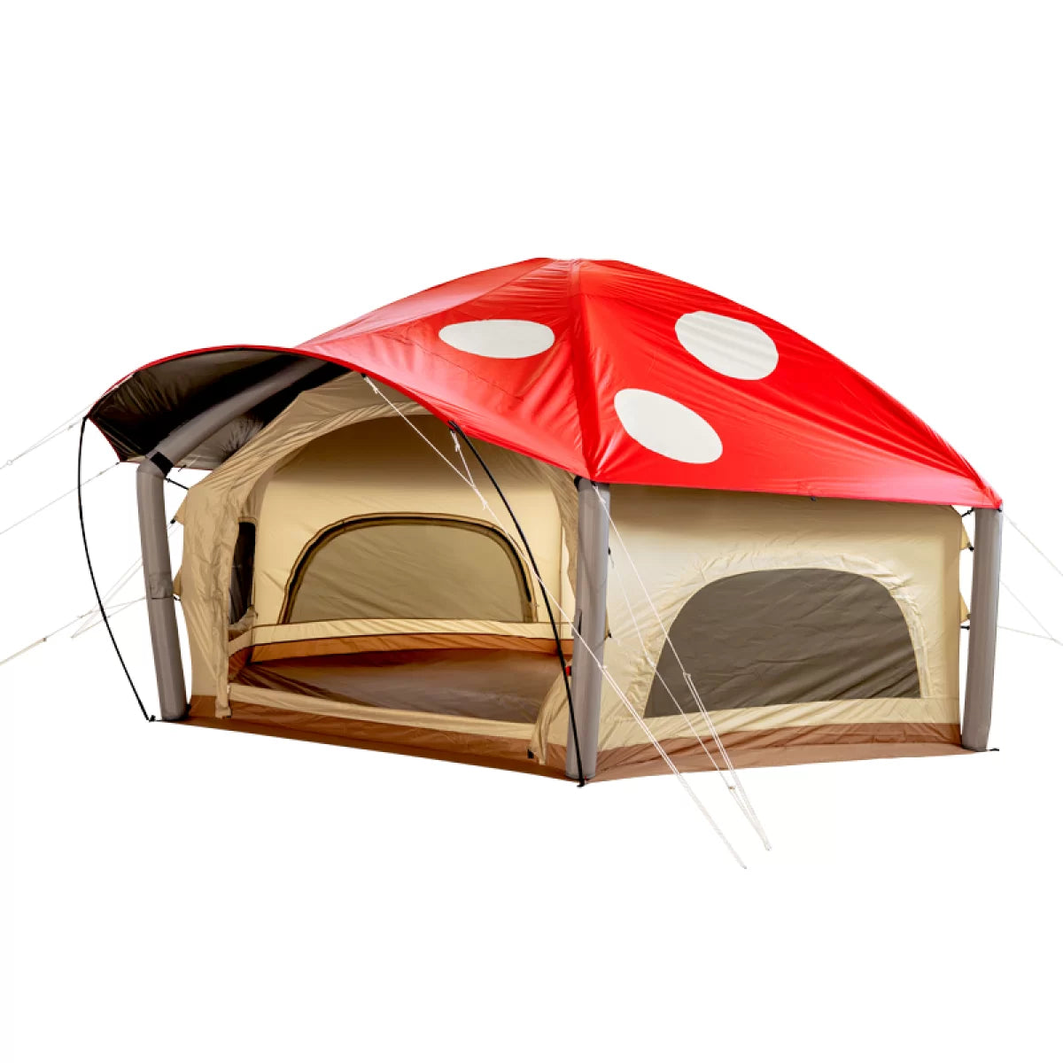DOD - Deka Kinoko Tent Air T6-245 Red - product photo on white background