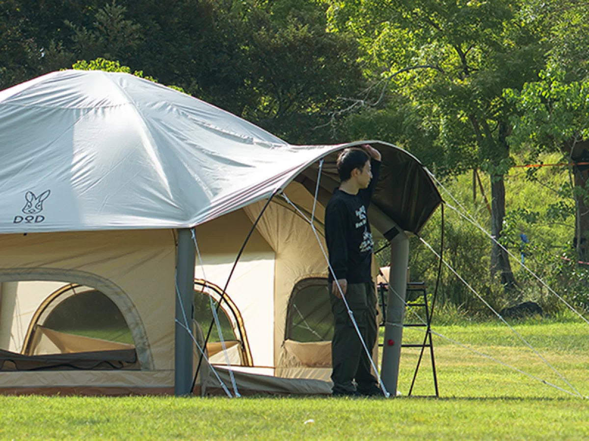 DOD - Deka Kinoko Tent Air T6-245 - in use