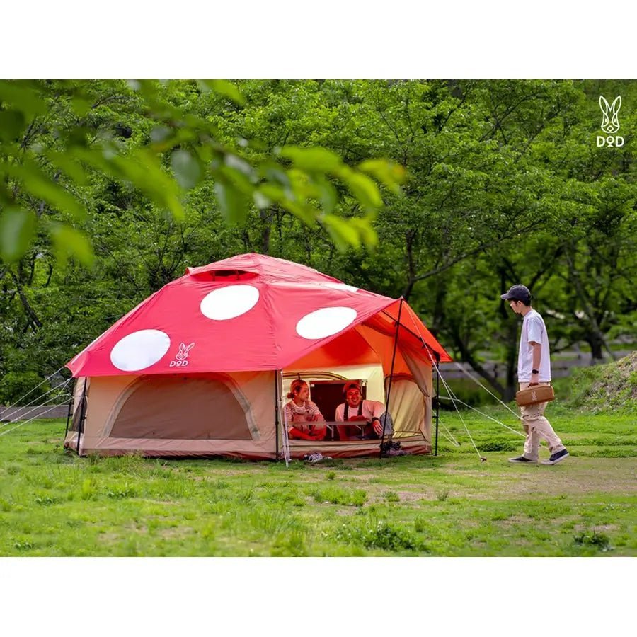 DOD-Deka Kinoko Tent-WhoWhy International-Japanese Camping Gear DOD-Deka Kinoko Tent-WhoWhy International-Japanese Camping Gear