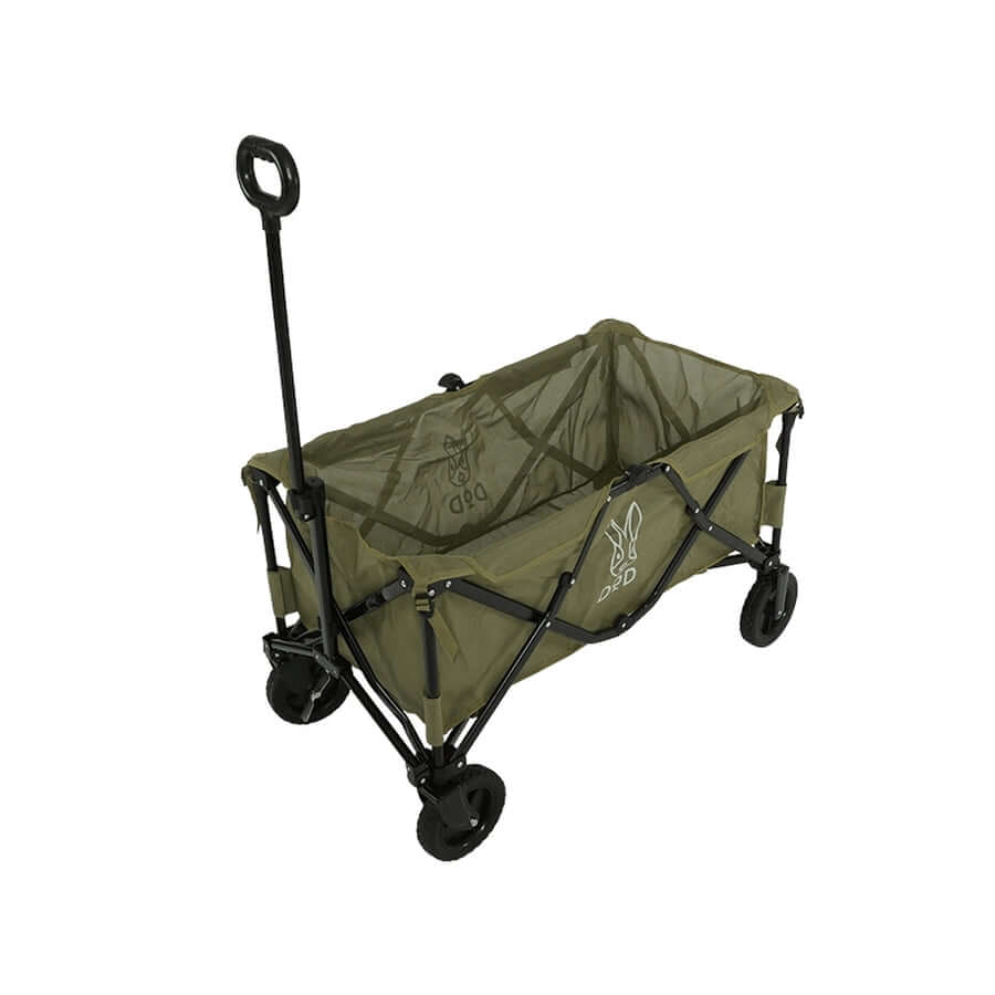 DOD - FOLDING CARRY WAGON WASHABLE(Mesh Fabric) C2 - 237 - KH - WhoWhy International