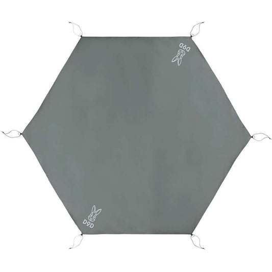 DOD - GROUND SHEET for ONE POLE TENT (M) GS5 - 562 - GY - WhoWhy International