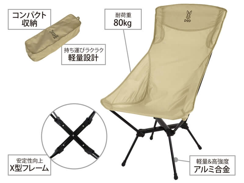 DOD - High Back Compact Chair C1 - 592 - TN - WhoWhy International