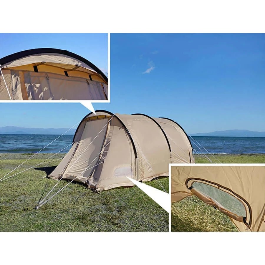 DOD-Kamaboko Tent 3(S)-WhoWhy International-Japanese Camping Gear DOD-Kamaboko Tent 3(S)-WhoWhy International-Japanese Camping Gear