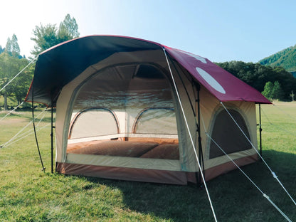DOD - Kinoko Tent 2 Clear Window PL4-241-CL - in use