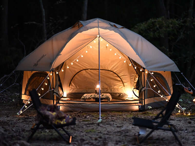 kinoko mushroom tent DOD Mushroom Tent Cute Easy One-touch Tent T4-610-KH Outdoor Sports JAPAN