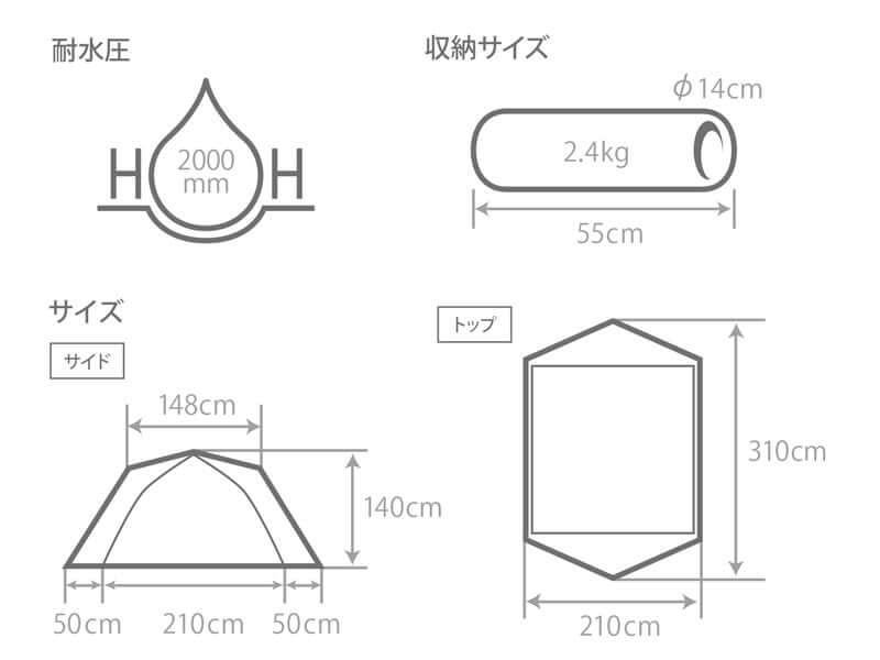 DOD - One Touch Fly Sheet For Kangaroo Tent(m) TF3 - 619 - TN - WhoWhy International