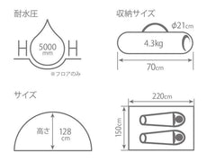 DOD - One Touch Kangaroo Tent(s) T2 - 616 - TN - WhoWhy International