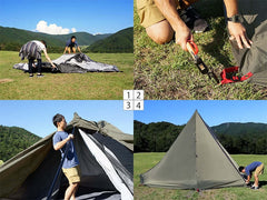 DOD - Yadokari Tent T6 - 662 - GY - WhoWhy International