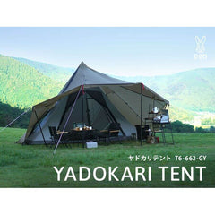 DOD - Yadokari Tent T6 - 662 - GY - WhoWhy International