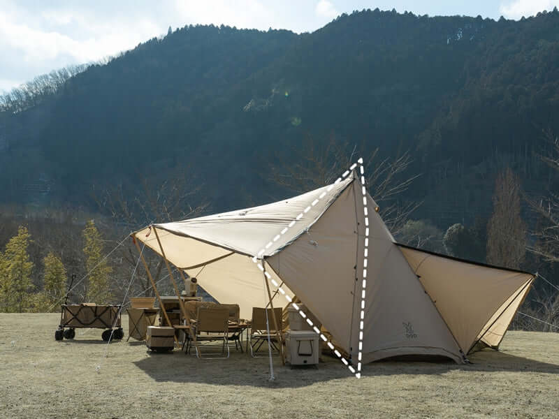 DOD - Yadokari Tent T6 - 662 - GY - WhoWhy International