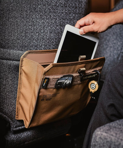 Gordon Miller - Cordura Hanging Pocket - in use