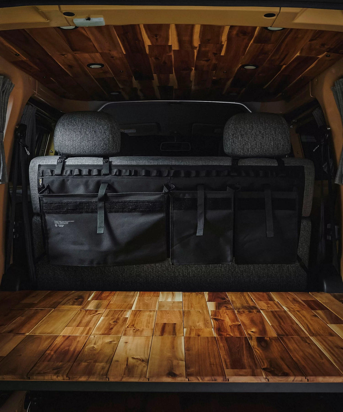 Gordon Miller - Cordura Waterproof Rear Seat Back Pocket - in use