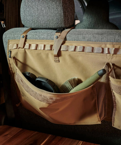 Gordon Miller - Cordura Waterproof Rear Seat Back Pocket - in use