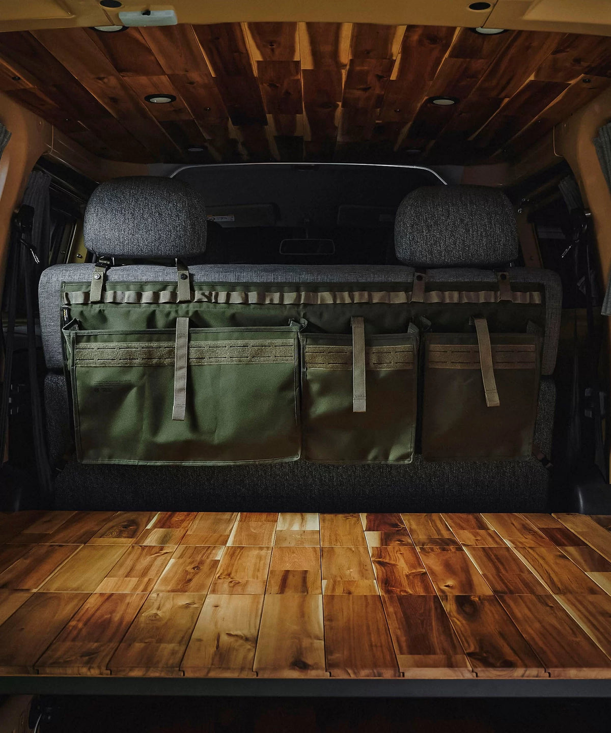 Gordon Miller - Cordura Waterproof Rear Seat Back Pocket - in use