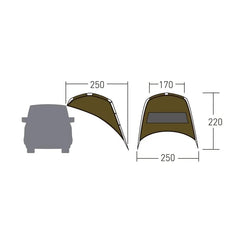 ogawa - Car Side Tarp AL - II 2334 - 80 - WhoWhy International