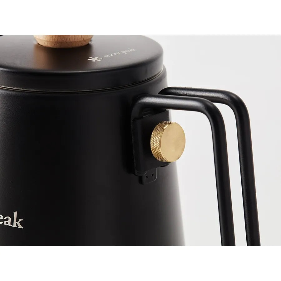 snow peak - Field Barista Kettle Black Limited Edition CS-115R-EC - WhoWhy International