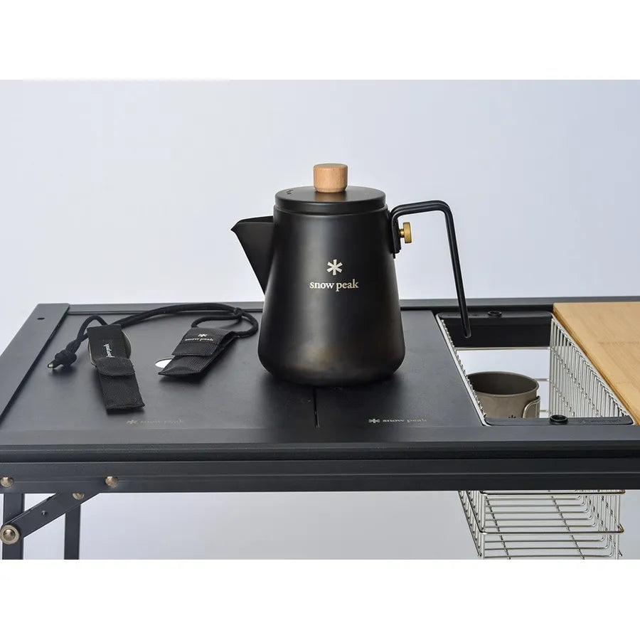 snow peak - Field Barista Kettle Black Limited Edition CS-115R-EC - WhoWhy International