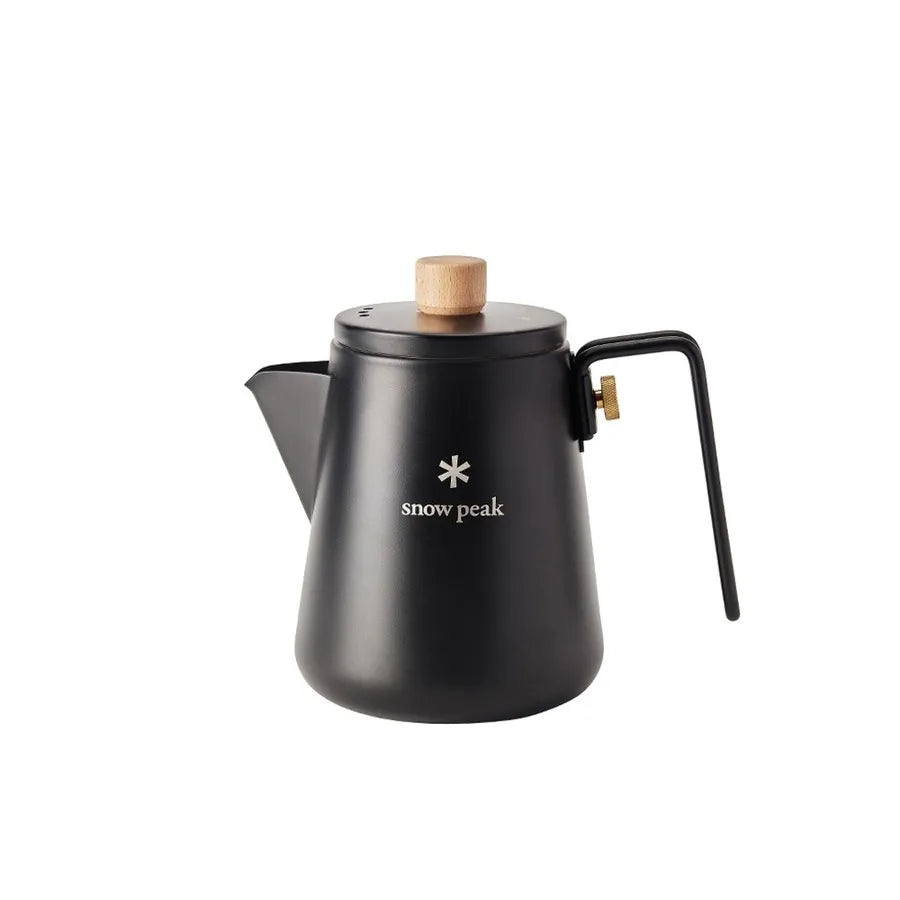 snow peak - Field Barista Kettle Black Limited Edition CS-115R-EC - WhoWhy International