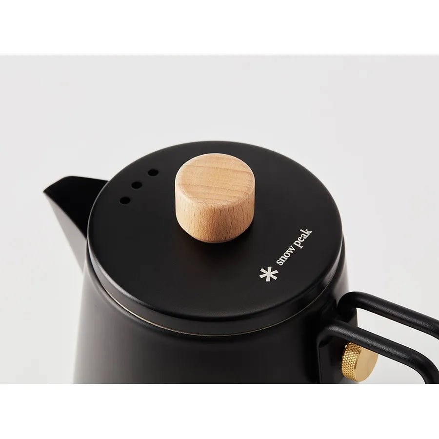 snow peak-Field Barista Kettle Black Limited Edition-WhoWhy snow peak-Field Barista Kettle Black Limited Edition-WhoWhy