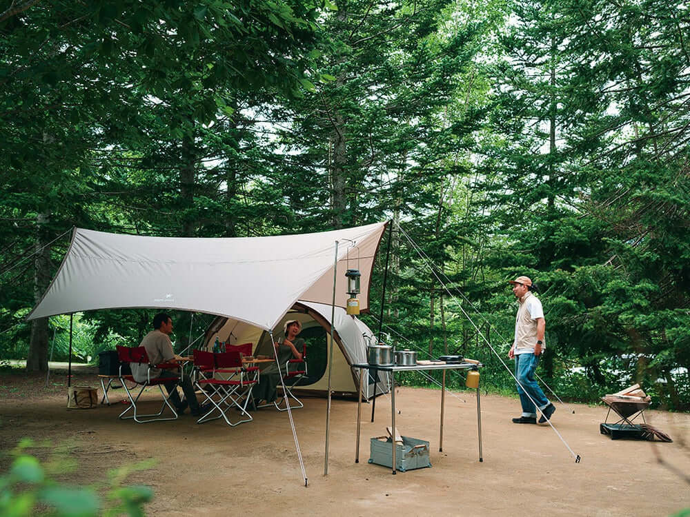 Snow Peak Land Nest Tarp Set