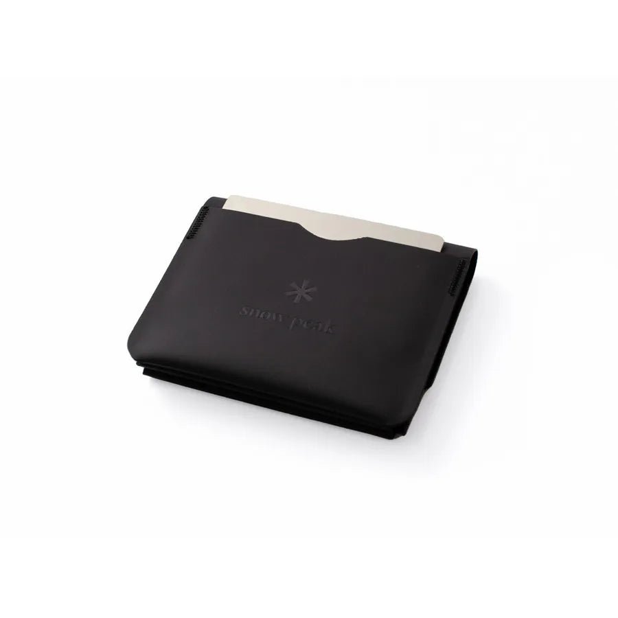 snow peak-Noasobi Minimal Wallet One Black-WhoWhy snow peak-Noasobi Minimal Wallet One Black-WhoWhy