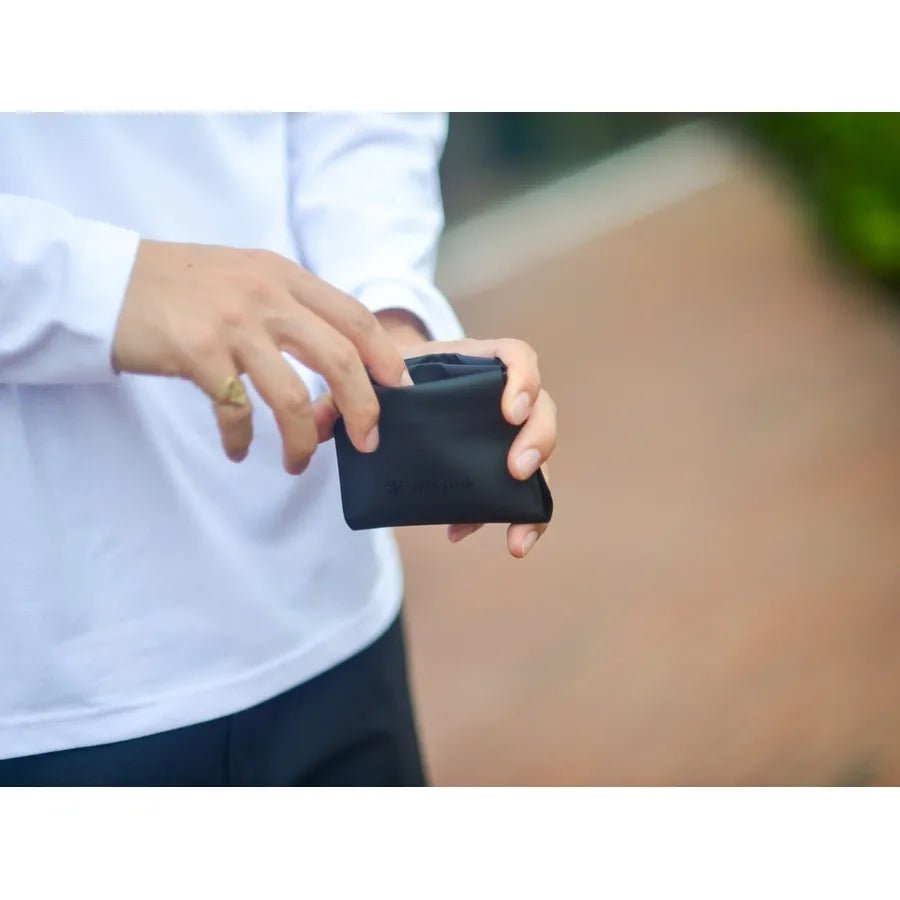 snow peak-Noasobi Minimal Wallet One Black-WhoWhy snow peak-Noasobi Minimal Wallet One Black-WhoWhy