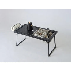 snow peak - Stainless Steel Tray 1 Unit Black FES-085-BK - WhoWhy International