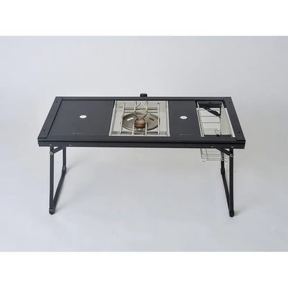snow peak - Stainless Steel Tray 1 Unit Black FES - 085 - BK - WhoWhy International