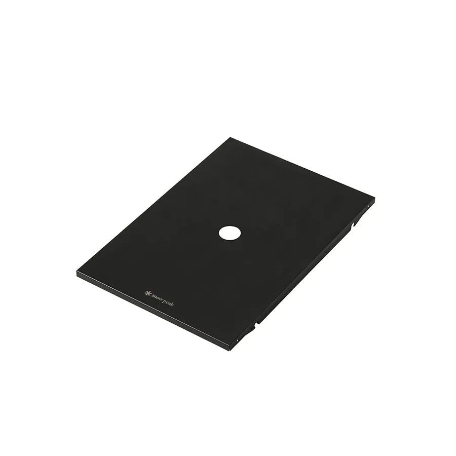 snow peak - Stainless Steel Tray 1 Unit Black FES - 085 - BK - WhoWhy International