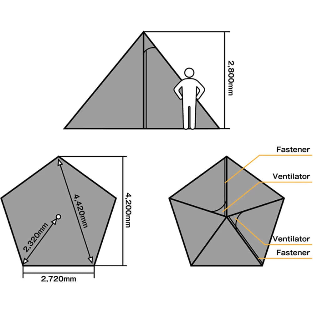 tent - Mark Designs - Circus TC+ - WhoWhy International