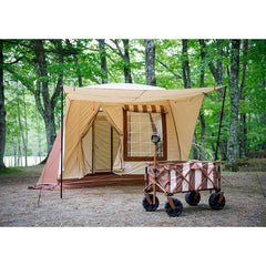 tent - Mark Designs - striped wagon - WhoWhy International