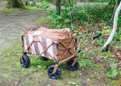 tent - Mark Designs - striped wagon - WhoWhy International