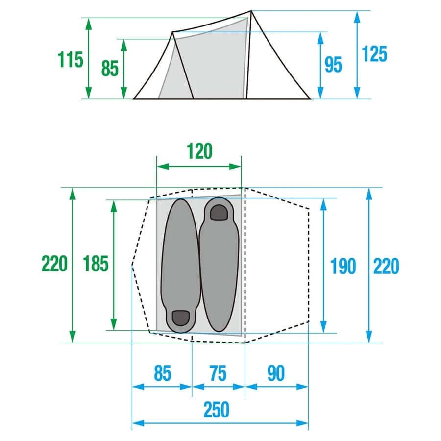 The North Face - EVACARGO 2 (2023 renewal) NV22323 NT The North Face - EVACARGO 2 (2023 renewal) NV22323 NT