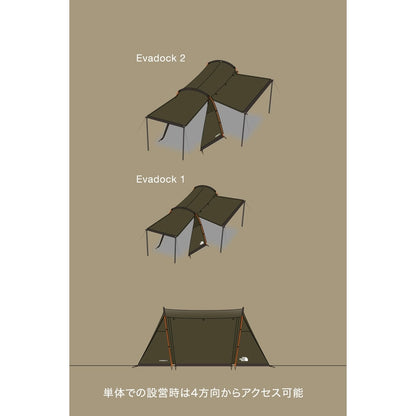 The North Face - EVADOCK 1 NV22413 NT