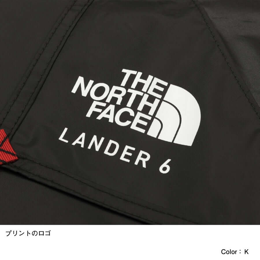 The North Face - Footprint / LANDER 6 (2023 renewal) NN32306 K - WhoWhy International