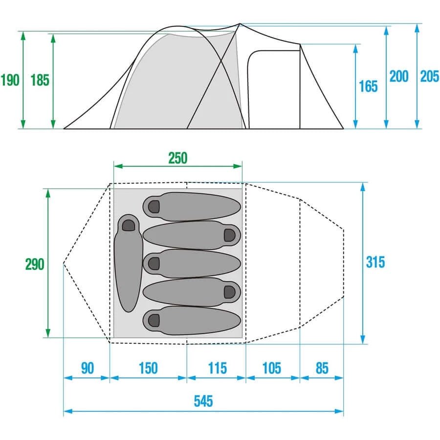 The North Face - LANDER 6 (2023 renewal) NV22317 NT-Quality The North Face - LANDER 6 (2023 renewal) NV22317 NT-Quality