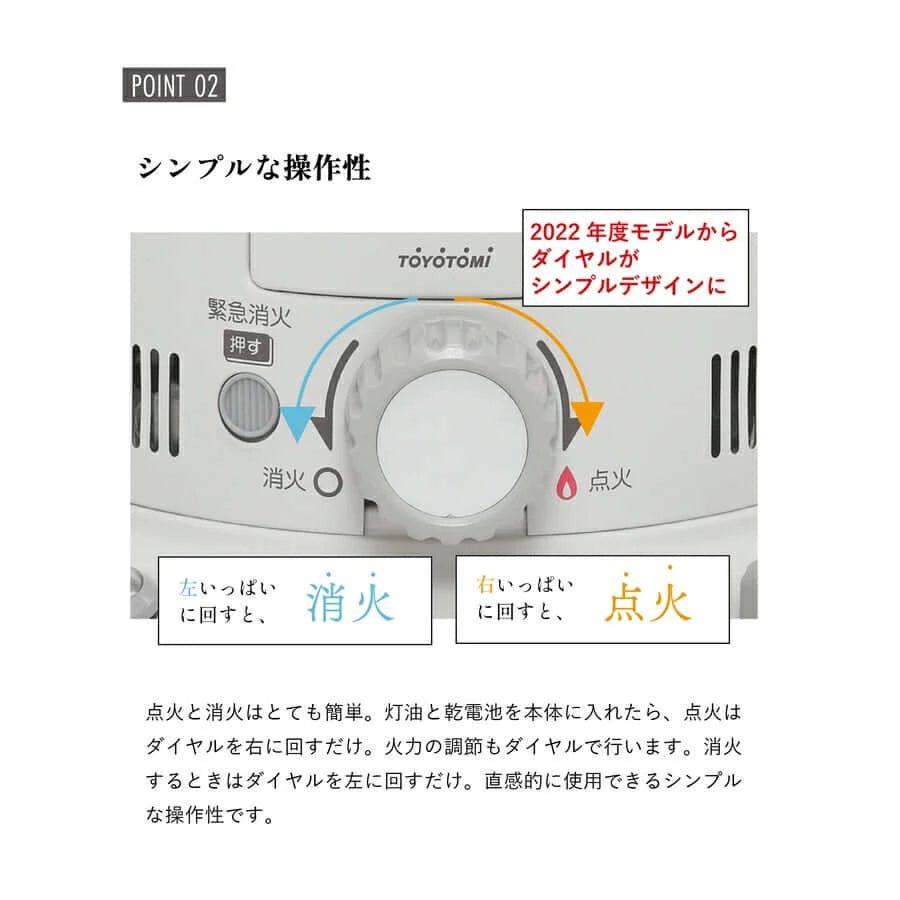 TOYOTOMI - Convection Kerosene Stove Rainbow RL - 25M - WhoWhy International